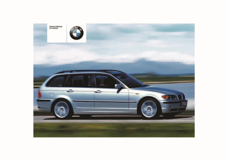 2005 BMW 3 Series owners manual