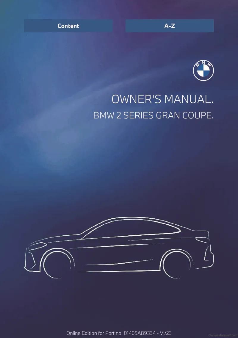 2024 BMW 2 Series owners manual