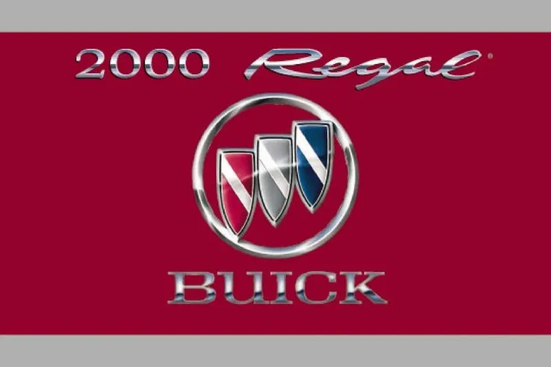 2000 Buick Regal owners manual