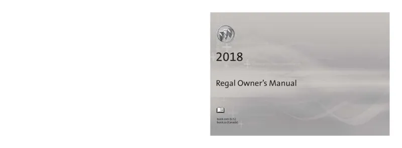 2018 Buick Regal owners manual