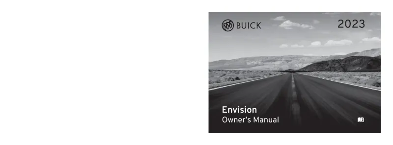 2023 Buick Envision owners manual