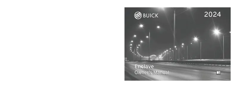 2024 Buick Enclave owners manual
