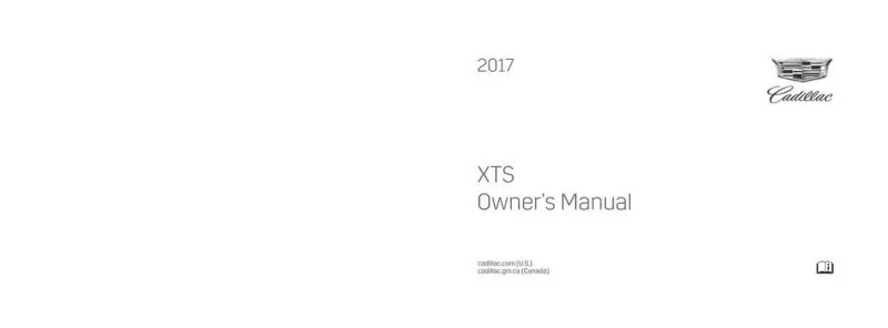 2017 Cadillac Xts owners manual