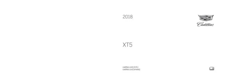 2018 Cadillac Xt5 owners manual