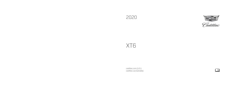 2020 Cadillac Xt6 owners manual