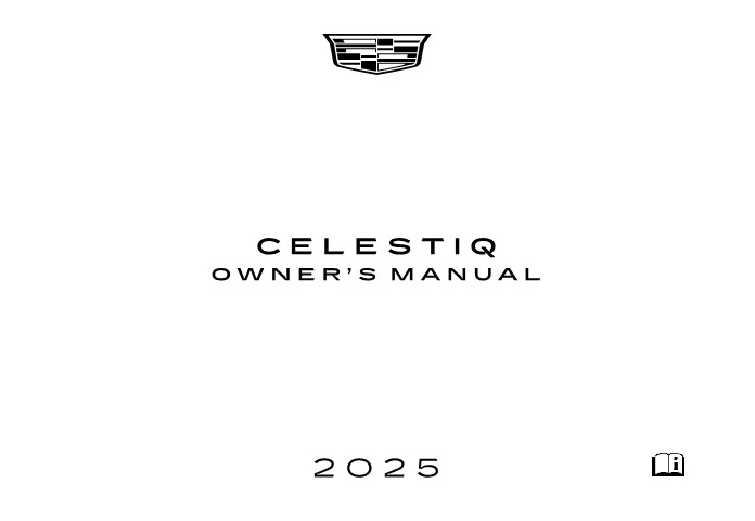 2025 Cadillac Celestiq owners manual