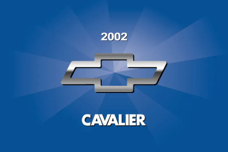 2002 Chevrolet Cavalier owners manual