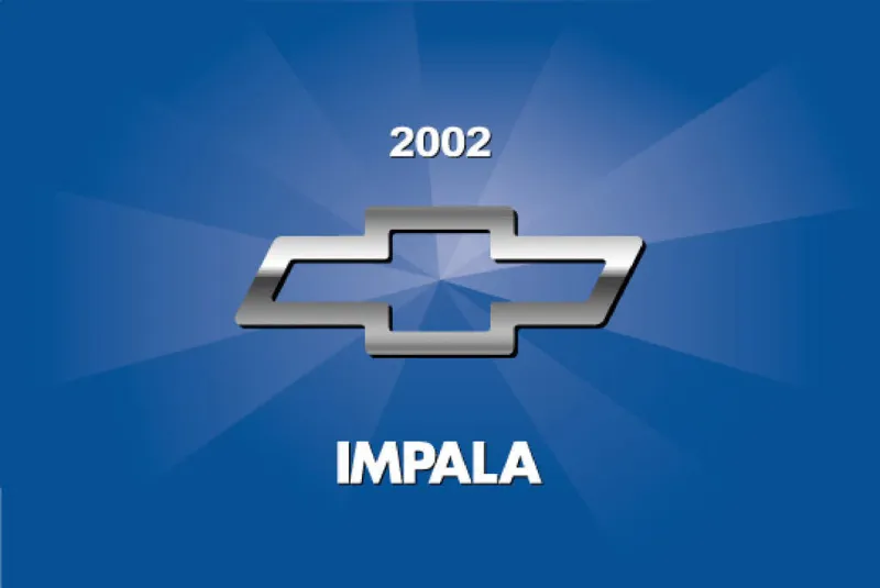 2002 Chevrolet Impala owners manual