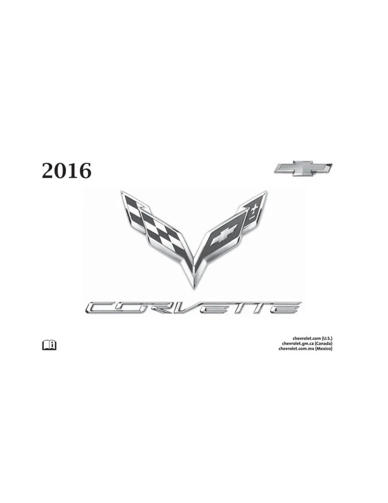 2016 Chevrolet Corvette owners manual