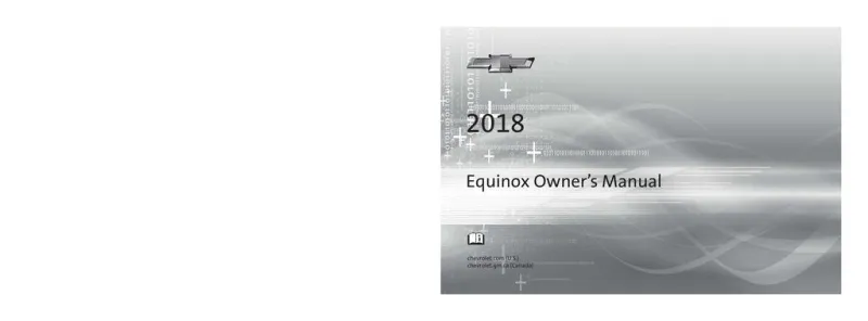 2018 Chevrolet Equinox owners manual