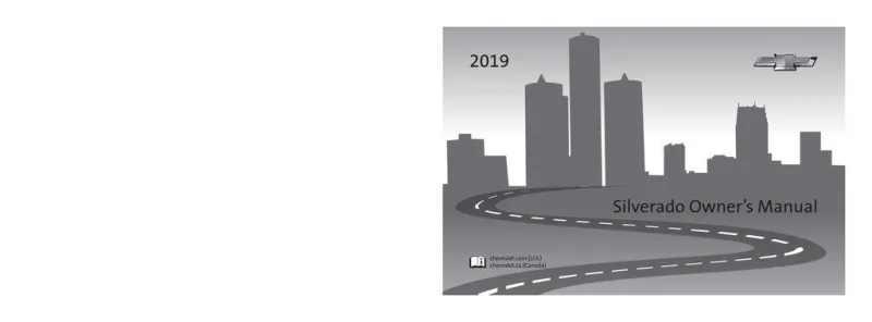 2019 Chevrolet Silverado owners manual