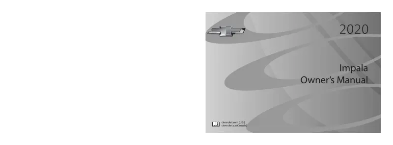 2020 Chevrolet Impala owners manual
