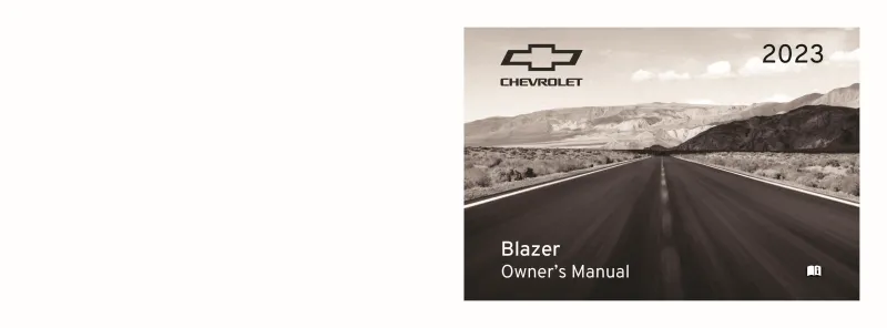 2023 Chevrolet Blazer owners manual