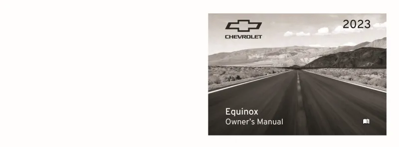 2023 Chevrolet Equinox owners manual