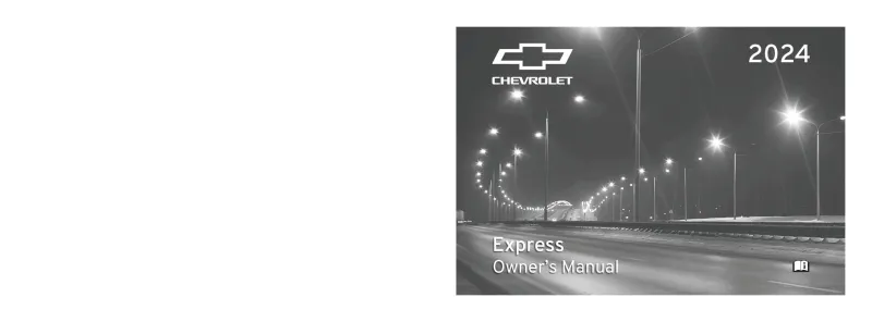 2024 Chevrolet Express owners manual