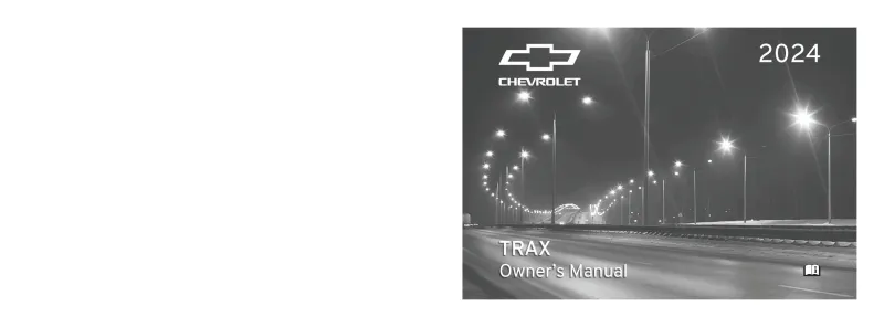 2024 Chevrolet Trax owners manual
