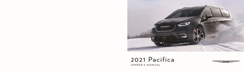 2021 Chrysler Pacifica Hybrid owners manual
