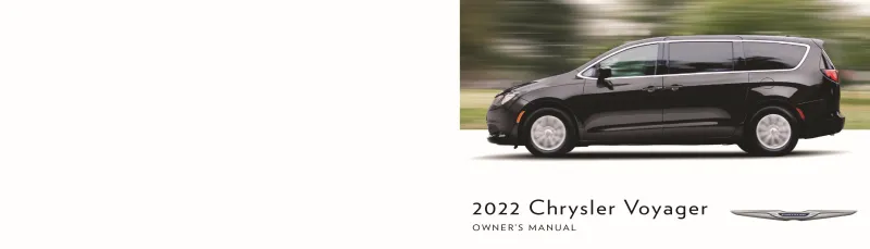 2022 Chrysler Voyager owners manual