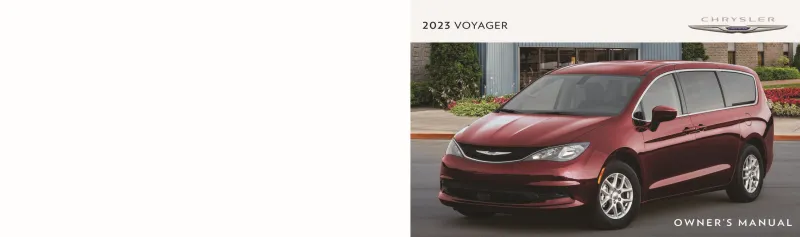 2023 Chrysler Voyager owners manual