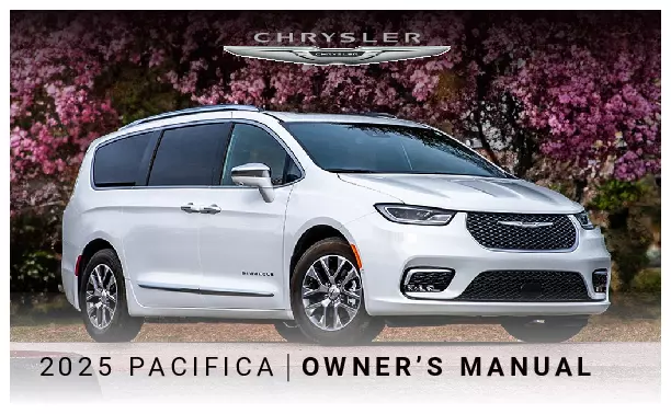 2025 Chrysler Pacifica owners manual