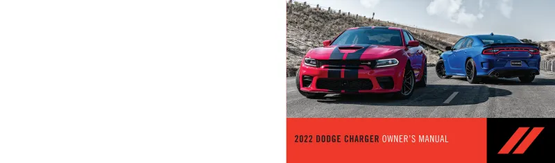 2022 Dodge Charger owners manual