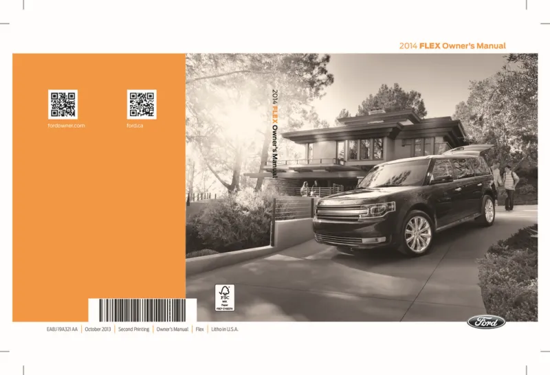 2014 Ford Flex owners manual