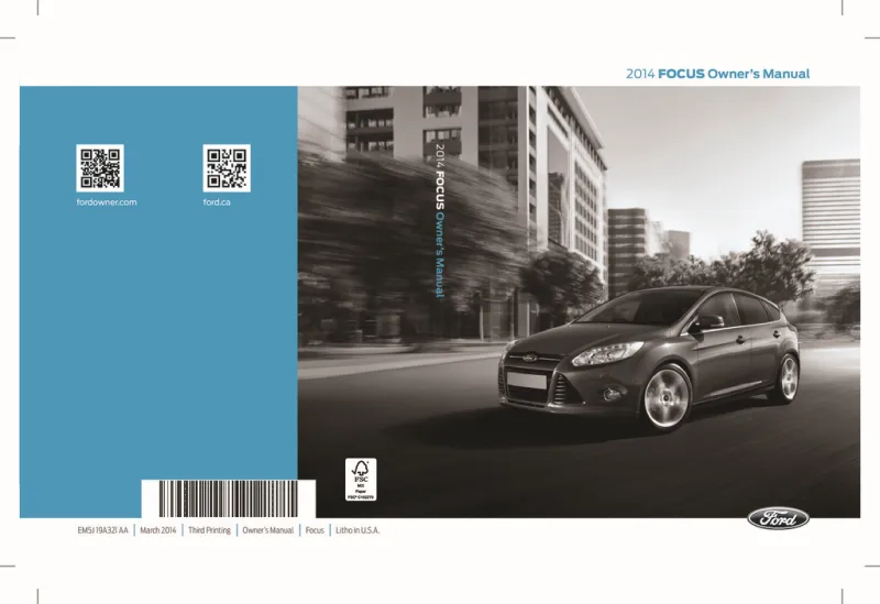 2014 Ford Focus owners manual