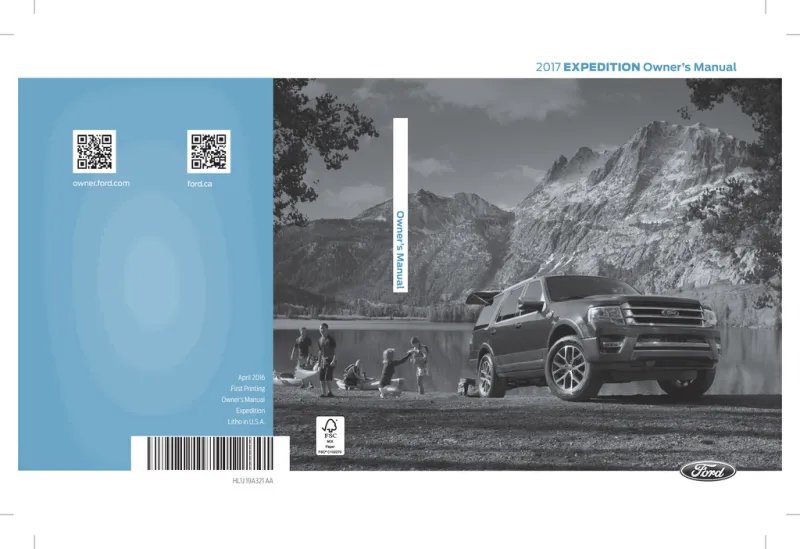 2017 Ford Expedition EL owners manual