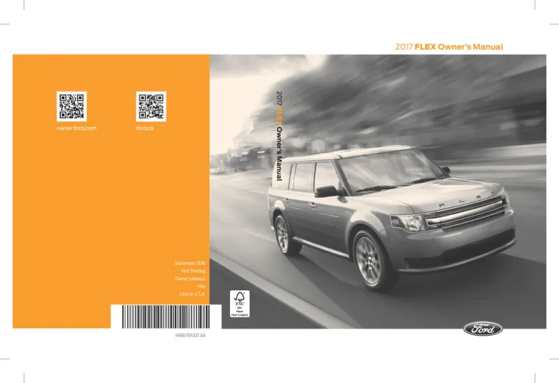 2017 Ford Flex owners manual