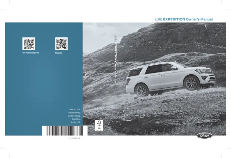 2018 Ford Expedition owners manual