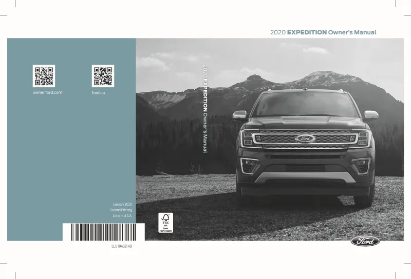 2020 Ford Expedition owners manual