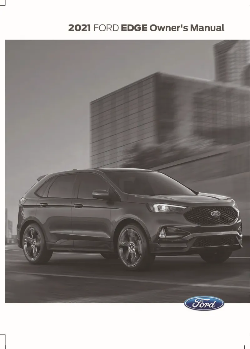 2021 Ford Edge owners manual