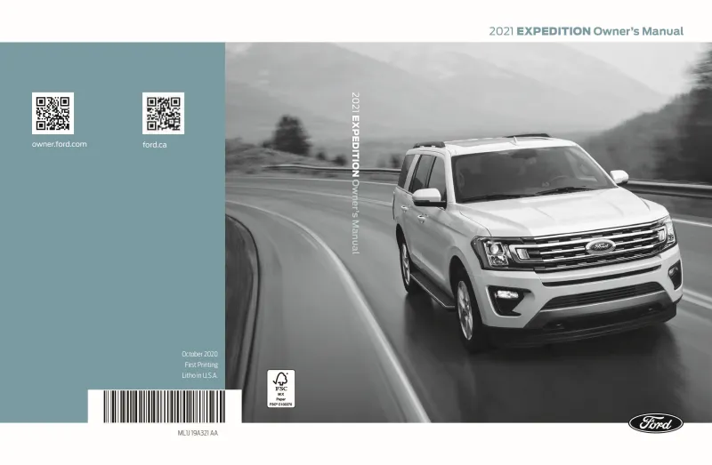 2021 Ford Expedition owners manual