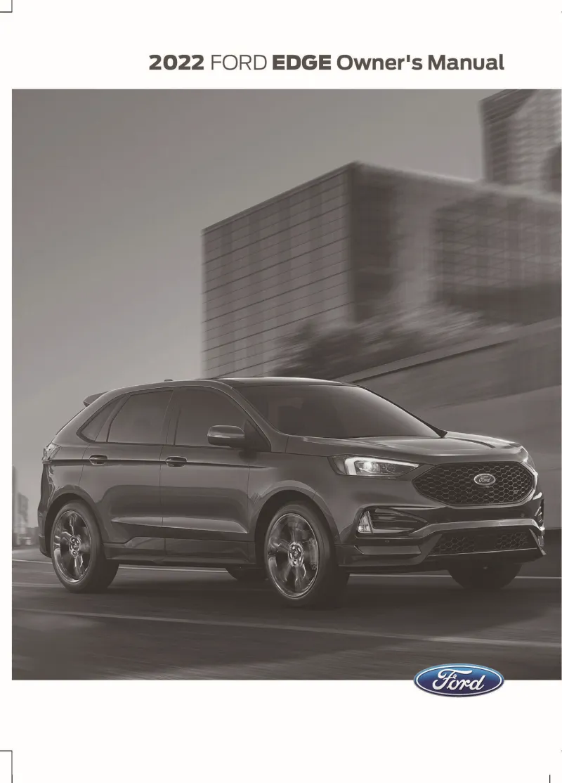 2022 Ford Edge owners manual