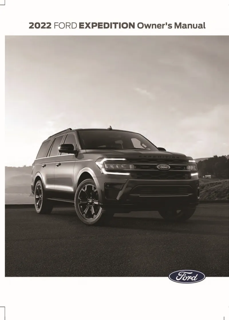 2022 Ford Expedition owners manual