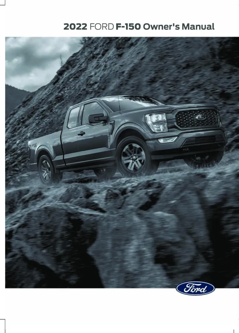 2022 Ford F150 owners manual