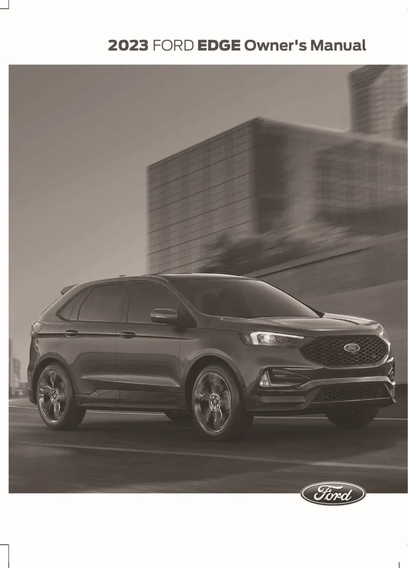 2023 Ford Edge owners manual