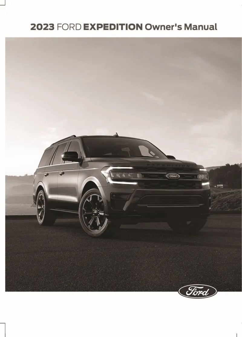 2023 Ford Expedition owners manual