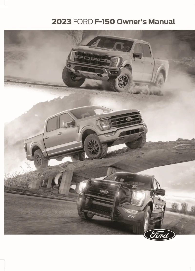 2023 Ford F150 owners manual free pdf