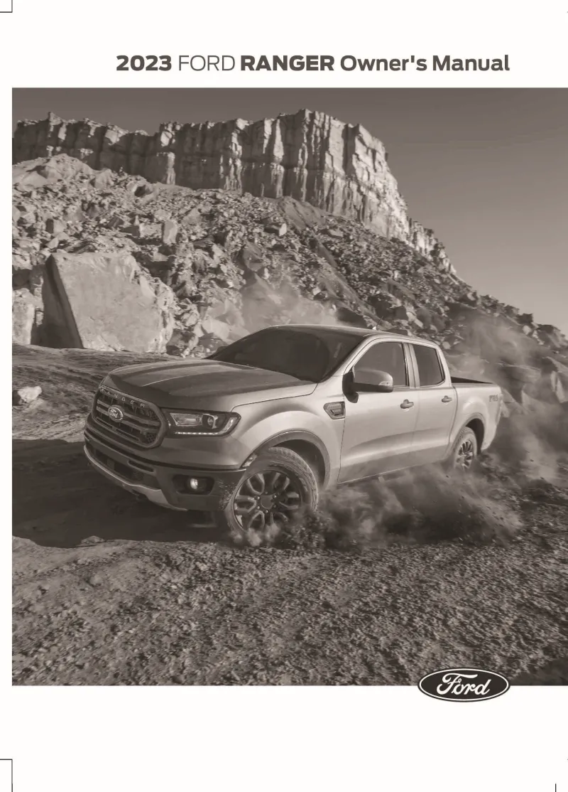 2023 Ford Ranger owners manual