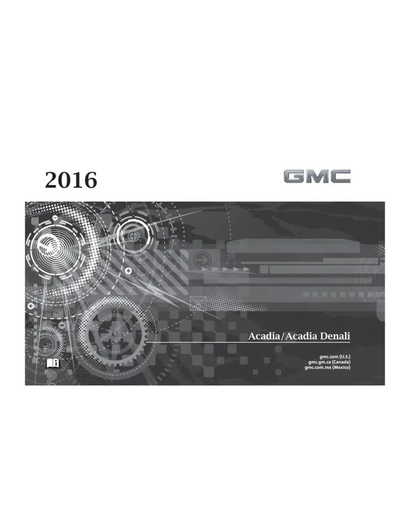 2016 GMC Acadia owners manual