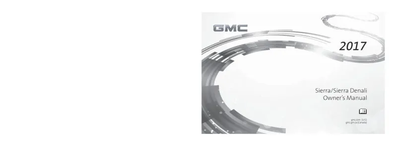 2017 GMC Sierra owners manual