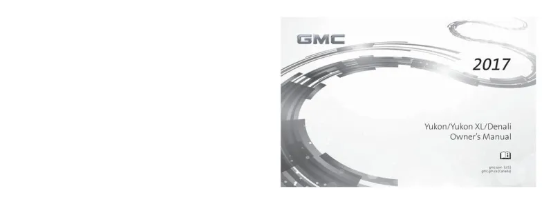 2017 GMC Yukon XL owners manual