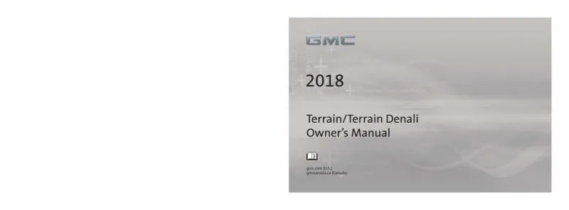 2018 GMC Terrain owners manual