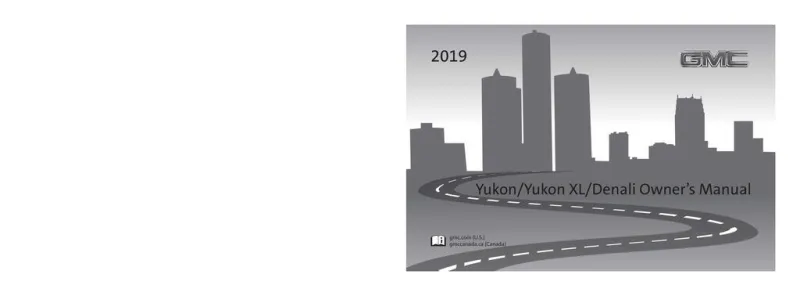 2019 GMC Yukon XL owners manual