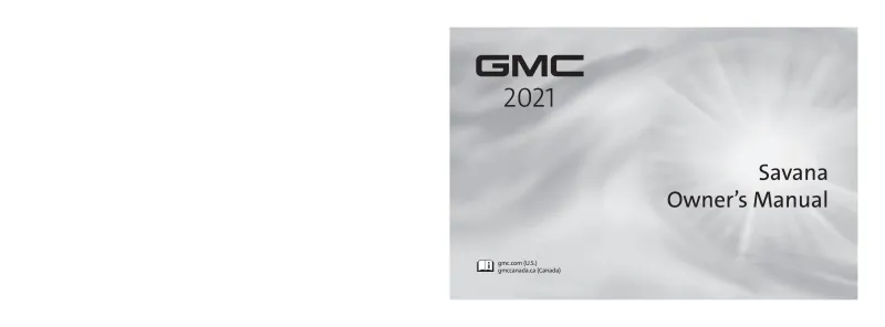 2021 GMC Savana owners manual