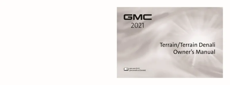 2021 GMC Terrain owners manual