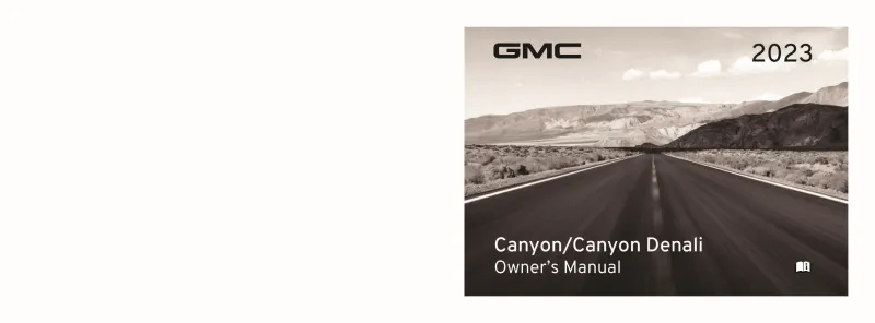 2023 GMC Canyon owners manual