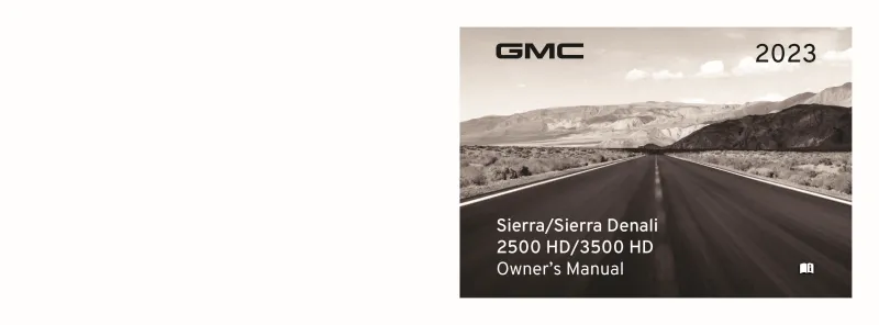 2023 GMC Sierra owners manual