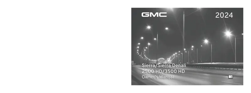 2024 GMC Sierra owners manual